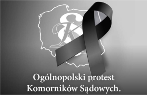 ogólnopolski protest komorników sądowych